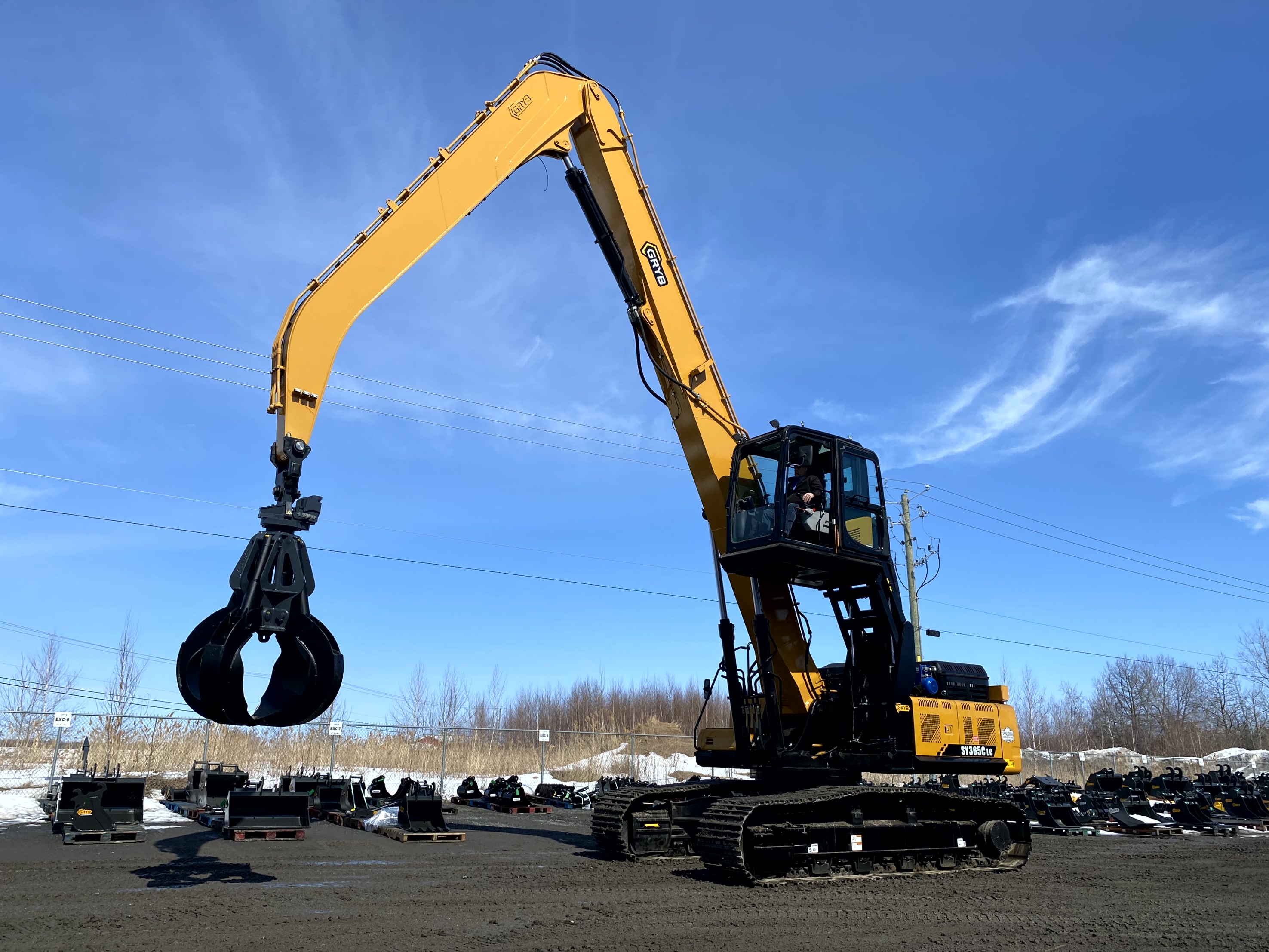 Cab Riser Excavator